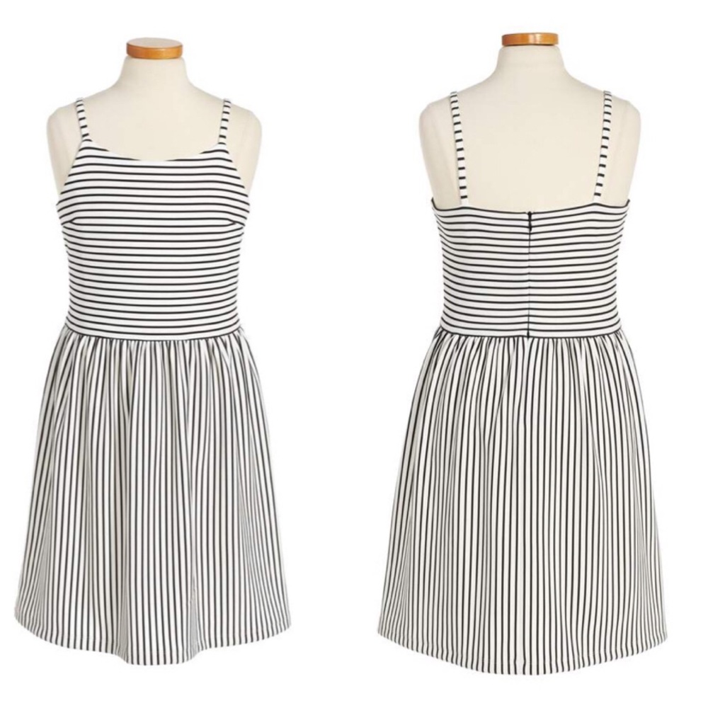 Ruby & Bloom Novelty Stripe Dress - Girls